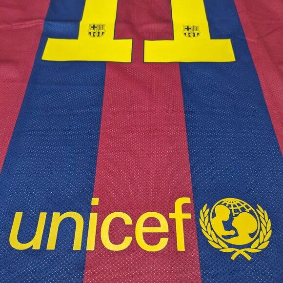 Neymar JR Barcelona 2014/15 Champions League Nike Retro Jersey - Picture 11 of 14